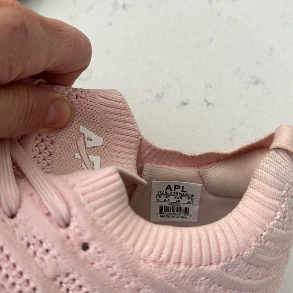 APL Techloom Wave W - Bleached Pink / White / Clear - Size 9 - Picture 7 of 7